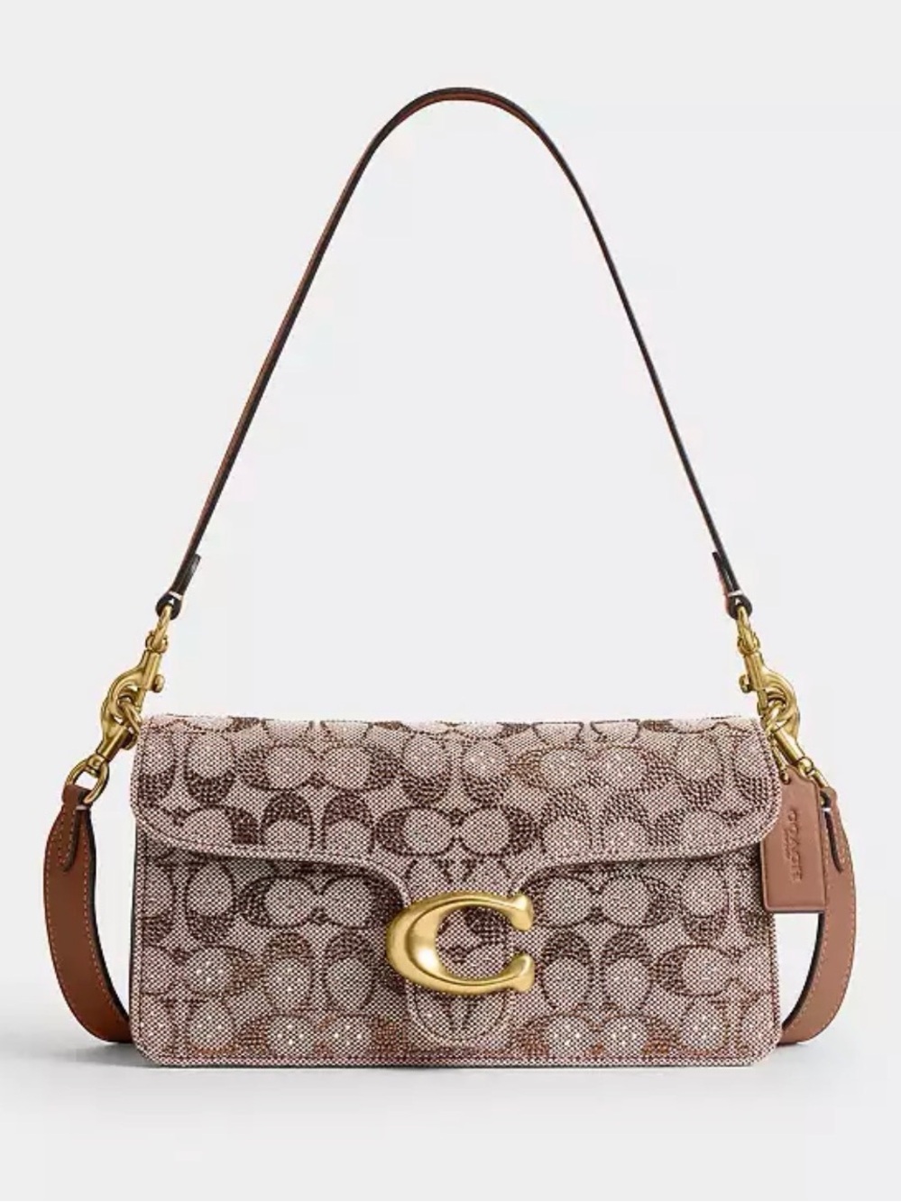 Tabby Shoulder Bag 26
In Crystal Signature Jacquard